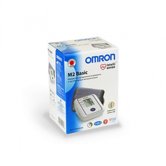 Тонометр OMRON M2 Basic с веерообразной манжетой (22 - 32 см) Память 1